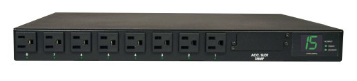 PDU MONOFASICO CON MEDIDOR DIGITAL/SWITCH DE TRANSFERENCIA AUT