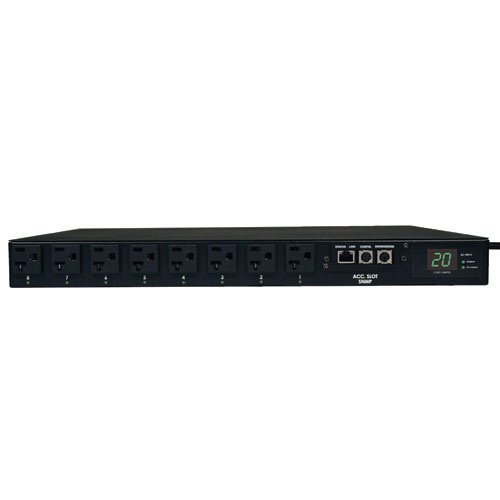 PDU MONOFASICO CONTROLABLE SWITCH DE TRANSFERENCIA AUTOMATIC