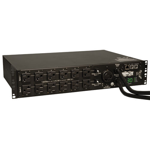 2.9KW SINGLE-PHASE SWITCHED AUT OMATIC TRANSFER SWITCH PDU 2 120V L