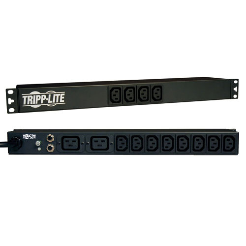 PDU MONOFASICO BASICO 1.6-3.8K 16A 100-240V INSTALACION 1U EN RAC