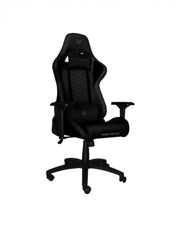 SILLA GAMER THUNDER V2 BLACK ED ITION MEDIANA PLUS TELA Y PIEL RECL