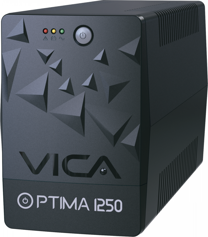 VICA OPTIMA 1250 NOBREAK 1250VA 600W 6 TOMAS SW MONITOREO RJ11/45