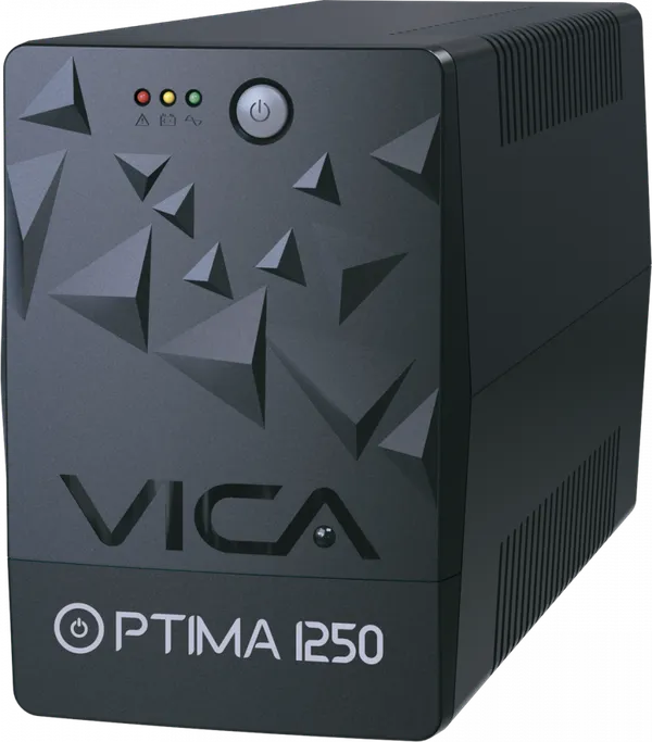 VICA OPTIMA 1250 NOBREAK 1250VA 600W 6 TOMAS SW MONITOREO RJ11/45