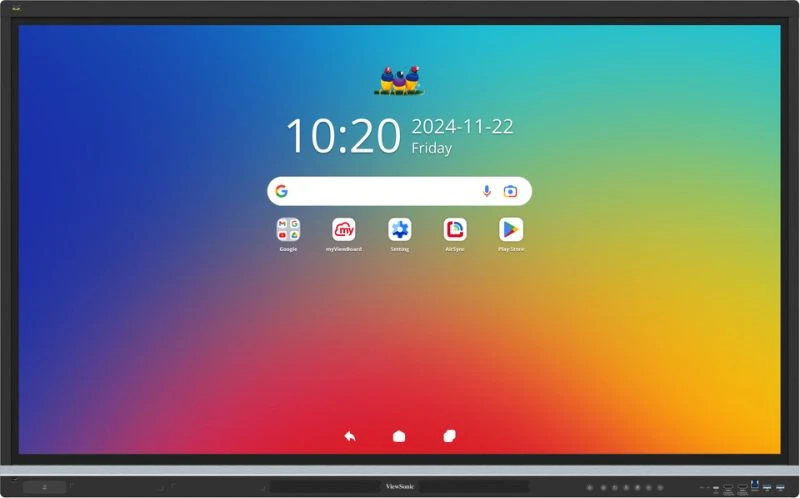 PANTALLA PLANA INTERACTIVA 65IN ANDROID EDLA VIEWBOARD 4K 16:9