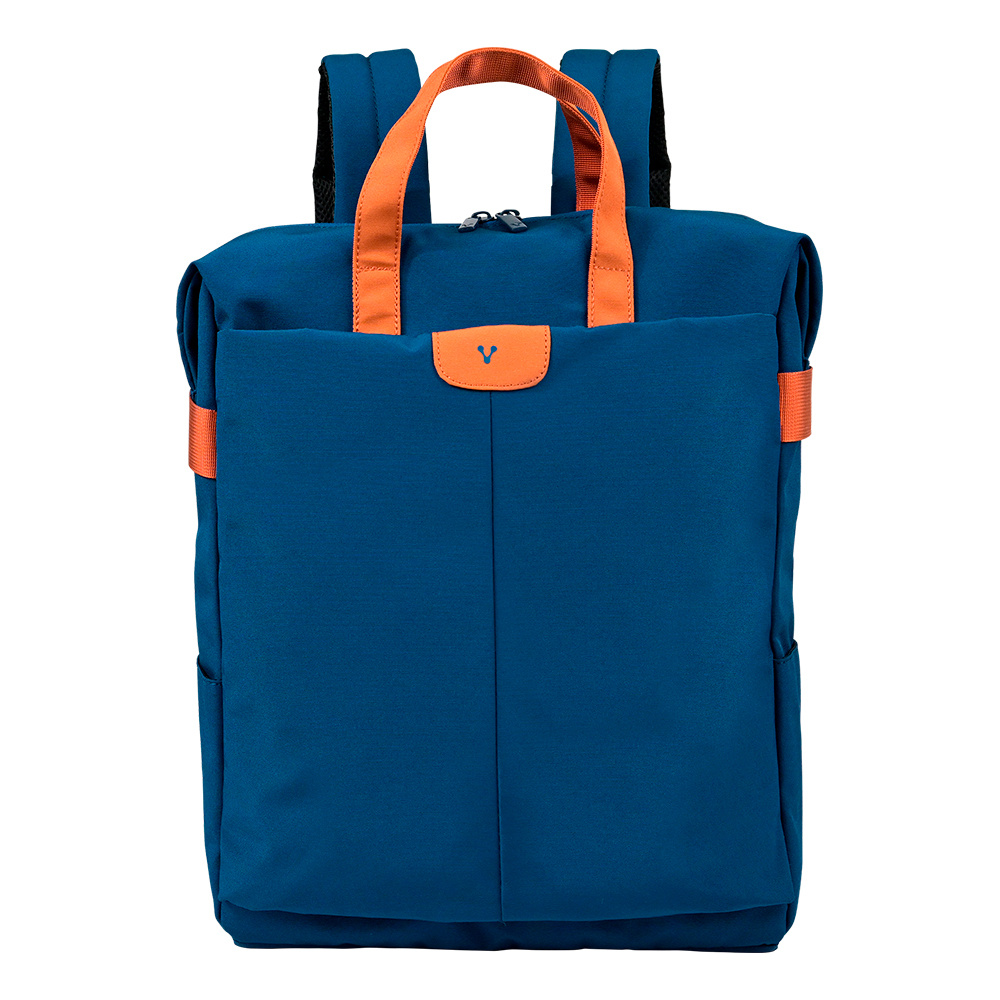 MOCHILA VORAGO BP-301 VINTAGE D OBLE USO LAPTOP 15.6 AZUL