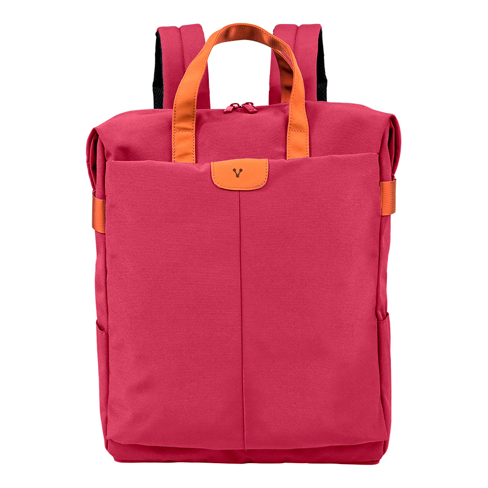 MOCHILA VORAGO BP-301 VINTAGE D OBLE USO LAPTOP 15.6 MARRON