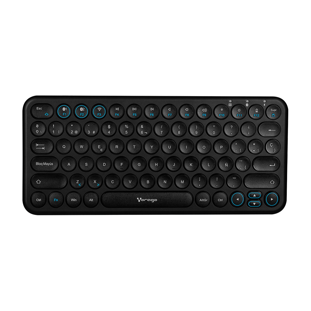 TECLADO VORAGO KBW-400 SLIM REG ARGABLE TIPO C 2