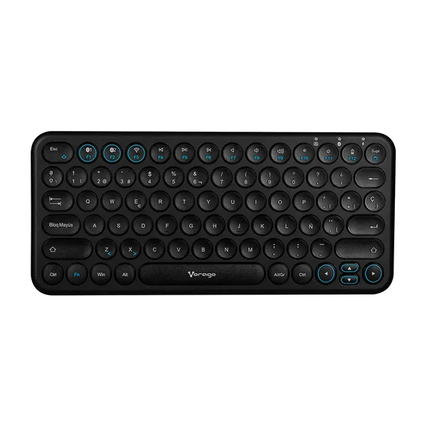 TECLADO VORAGO KBW-400 SLIM REG ARGABLE TIPO C 2