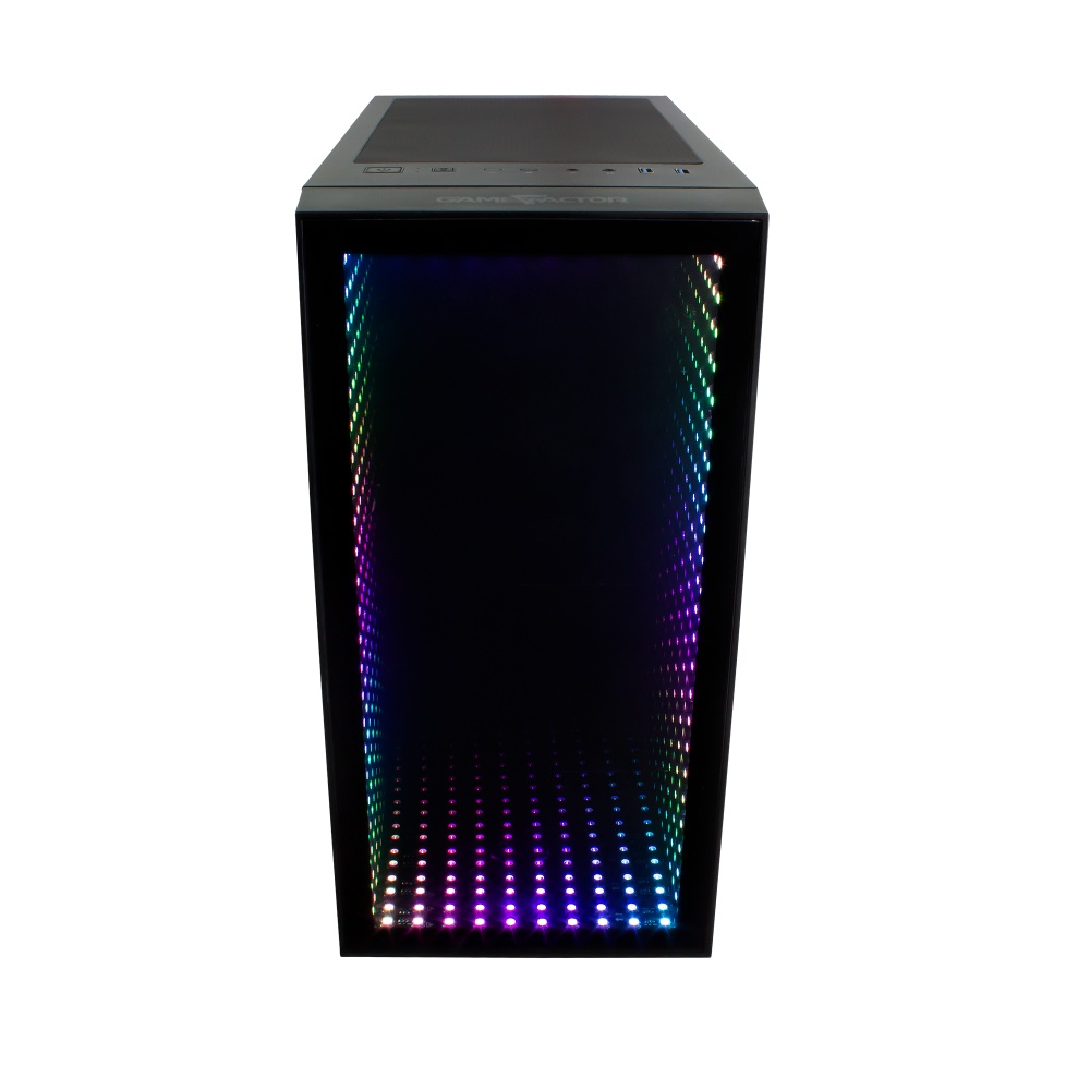 GABINETE GAME FACTOR CSG560 OPTICAL MICRO ATX CRISTAL RGB