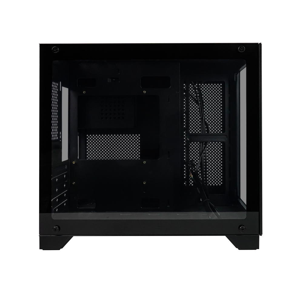 GABINETE GAME FACTOR CSG570 MAT X FISHTANK DOBLE CRISTAL USB 3 S F