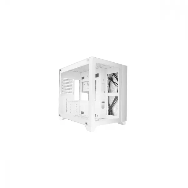 GABINETE GAME FACTOR CSG570 MICRO ATX FISHTANK DOBLE CRISTAL