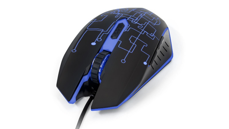 MOUSE VORAGO START THE GAME MO 501 OPTICO ILUMINADO HASTA 3200 DPI