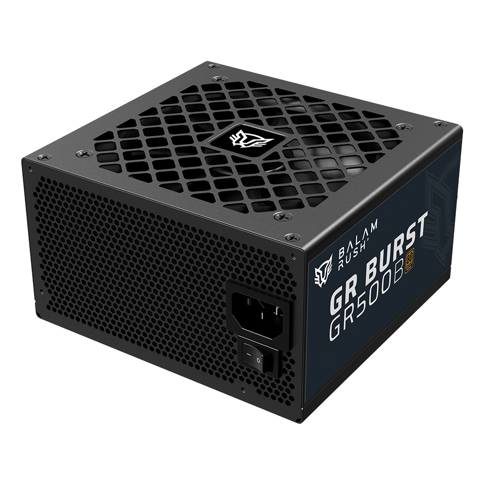 FUENTE DE PODER BALAM RUSH GR BURST GR500B ATX 500W / 80 PLUS