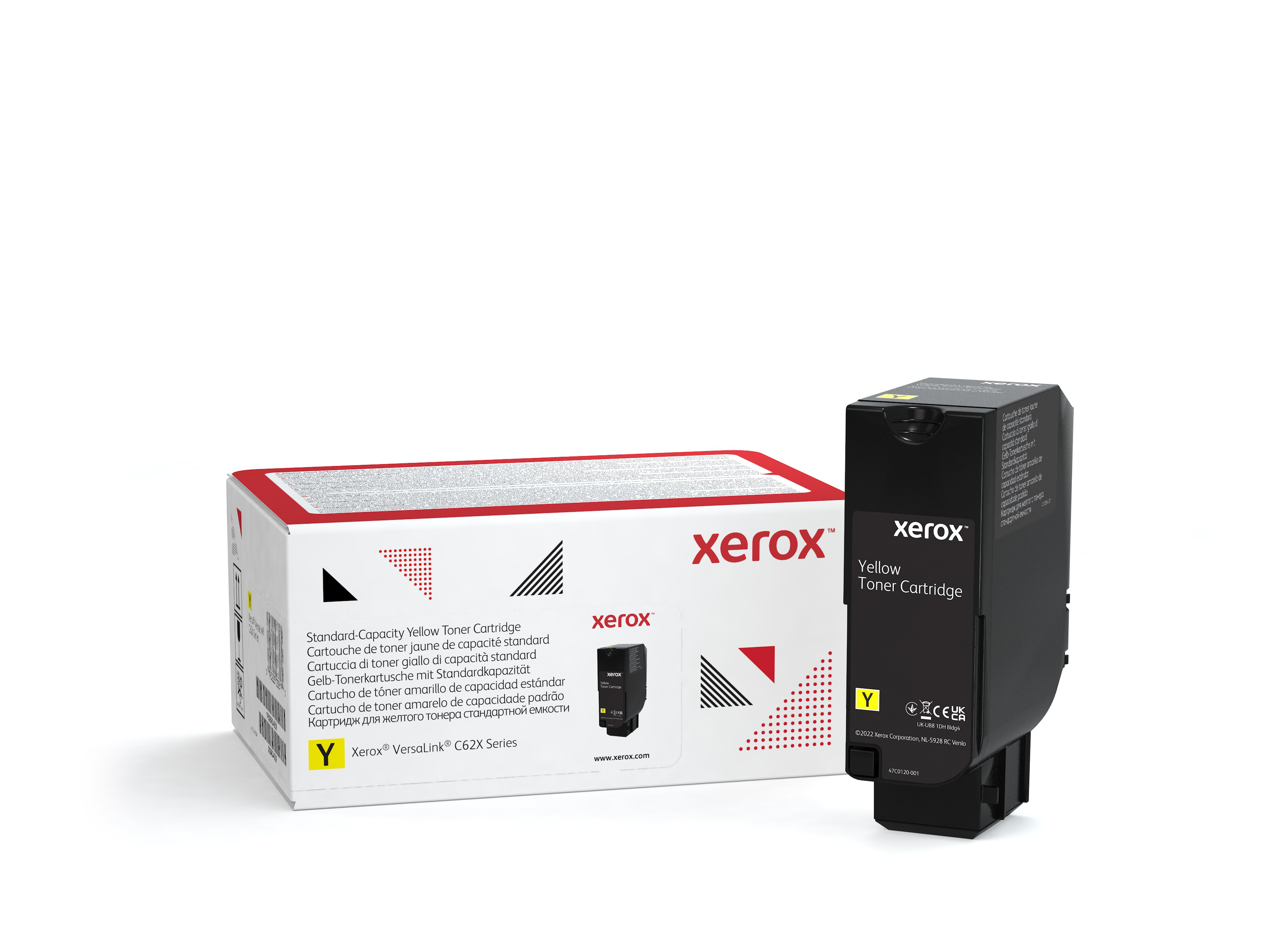 TONER XEROX CAPACIDAD ESTNDAR COLOR AMARILLO RENDIMIENTO 6K PAG
