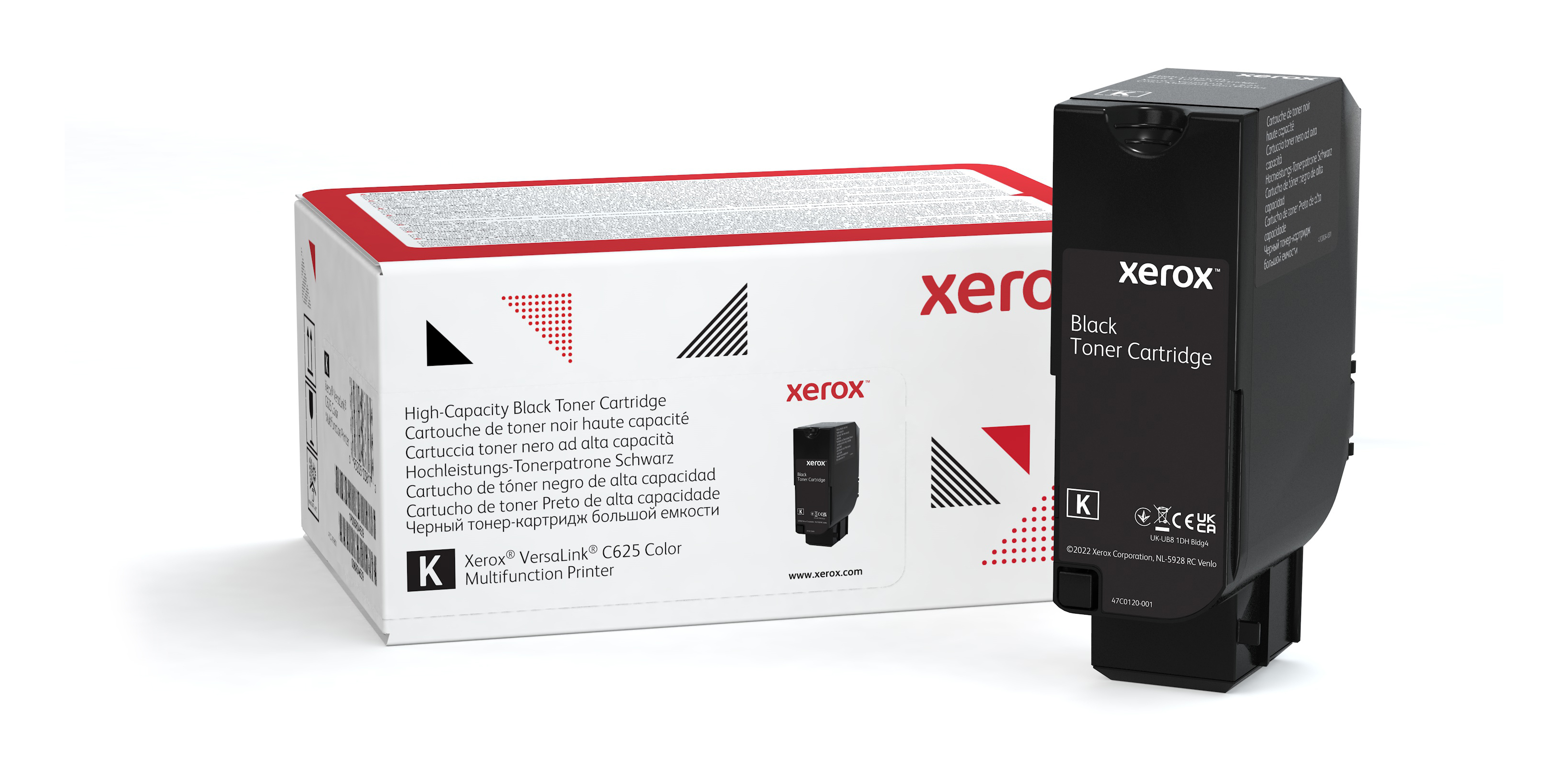 TONER XEROX ALTA CAPACIDAD COLO R NEGRO RENDIMIENTO 25K PAGINAS PA