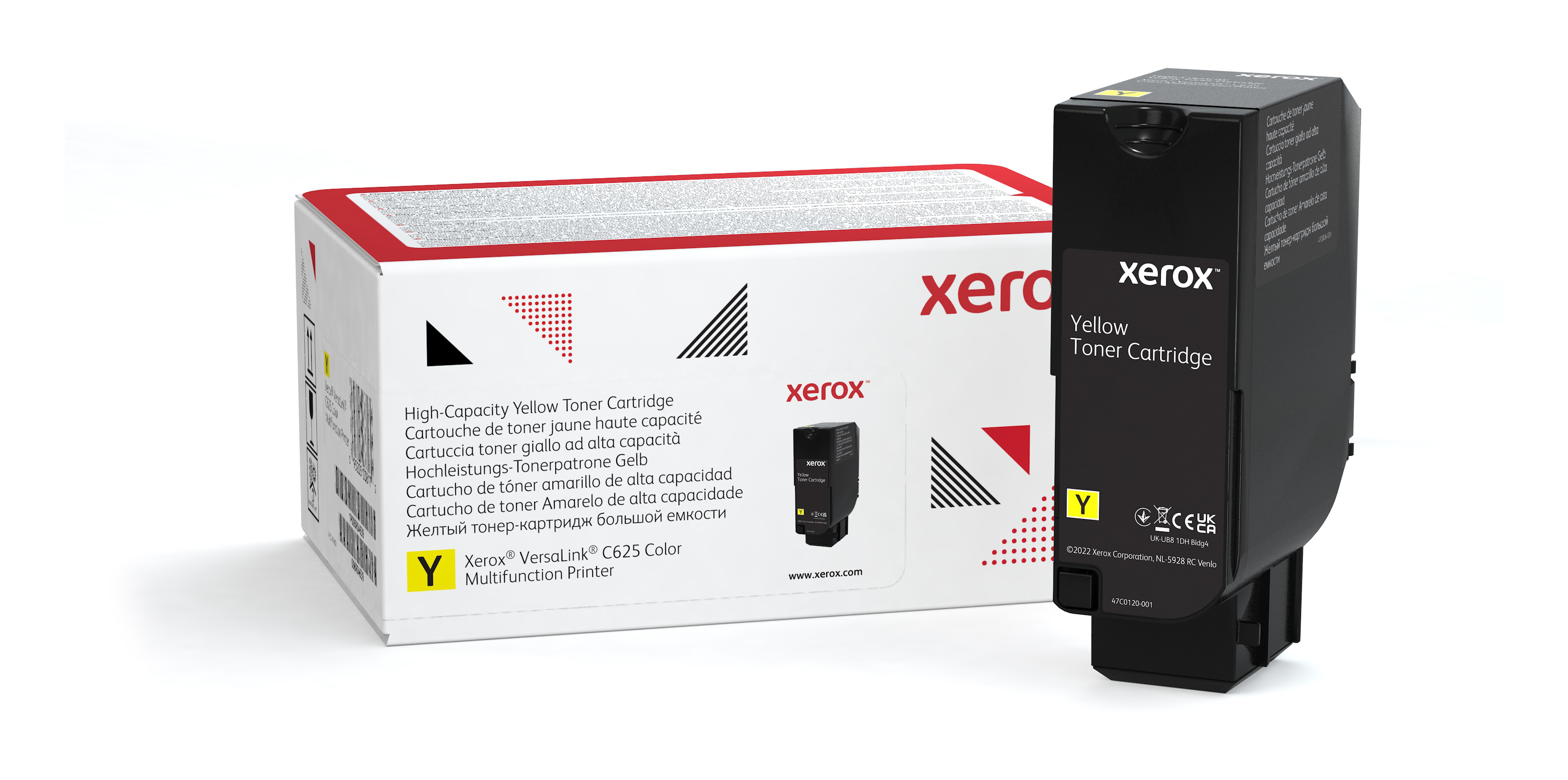 TONER XEROX ALTA CAPACIDAD COLO R AMARILLO RENDIMIENTO 16K PAGINAS