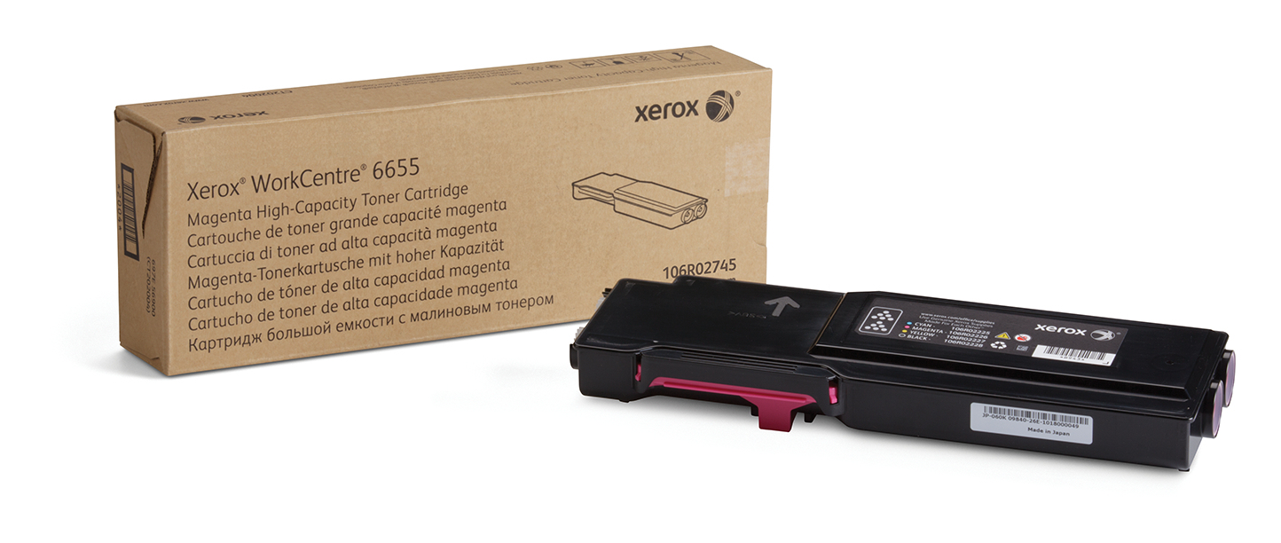 TONER MAGENTA ALTA CAPACIDAD P/WORKCENTRE 6655 7.500 IMPS