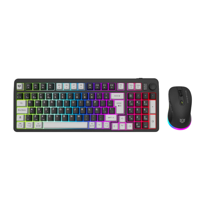 COMBO GAMER BALAM RUSH 2 EN 1 INALMBRICO SQUAD CONQUEST PRO KG