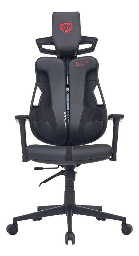SILLA GAMER BOLT RUSH PA / PVC ESPUMA MOLDEADA NEGRO