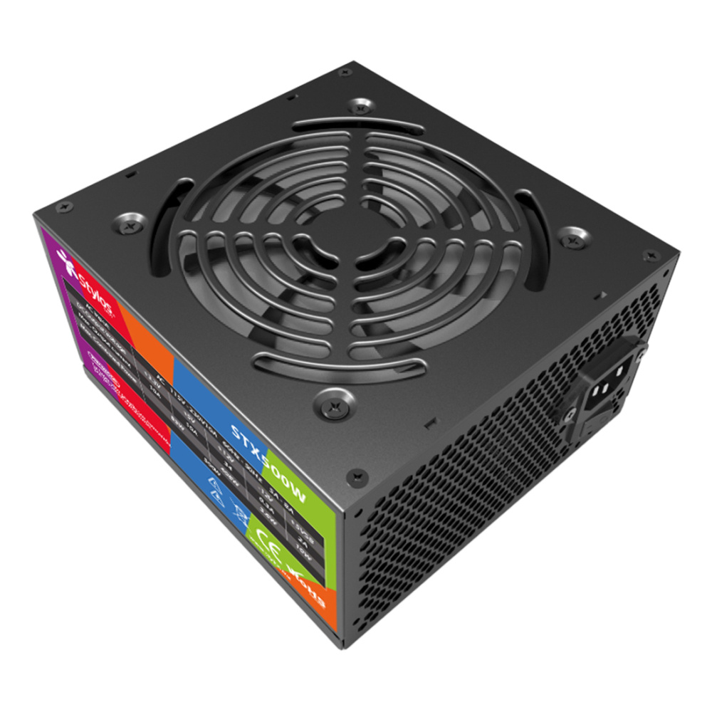 FUENTE DE PODER STYLOS SFX 500W COMPATIBLE MINI ITX / MICRO ATX NE