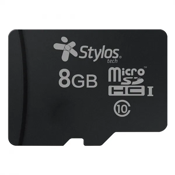 MEMORIA STYLOS MICRO SD 8GB S/A CLASE 10 APRUEBA DE GOLPES