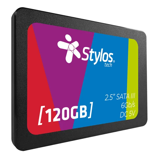 UNIDAD ESTADO SOLIDO STYLOS 120GB SATA III 6GB S 2 5 7MM
