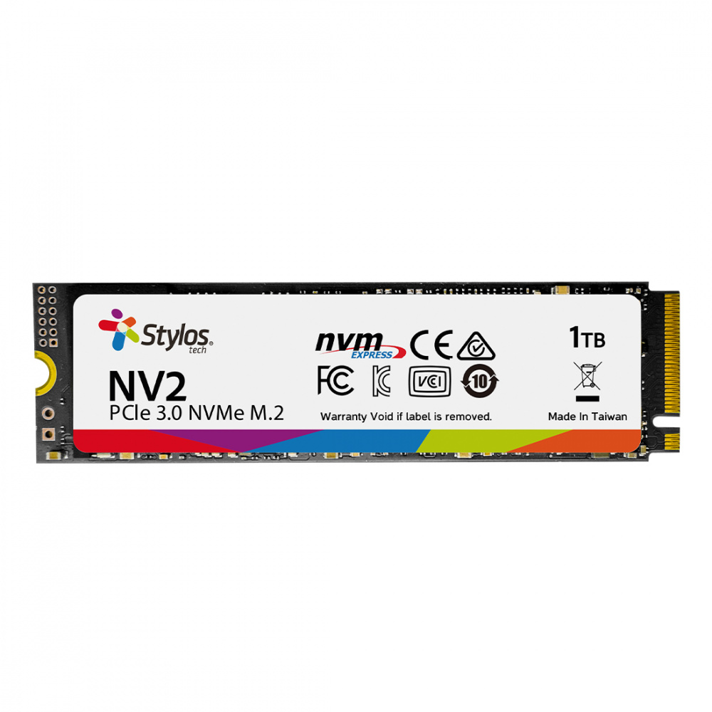 UNIDAD ESTADO SOLIDO STYLOS 1TB GB M.2 NVME PCI 3.0 X4 TRIM