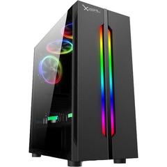 GABINETE XZEAL GAMER XZ120 ATX NEGRO RGB TG USB 3.0