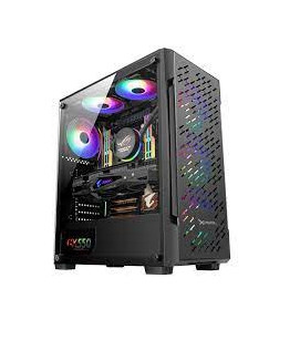 GABINETE GAMER ATX XZ135 VENTIL ADORES RGB 1X12CM TRASERO.2X12CM AR