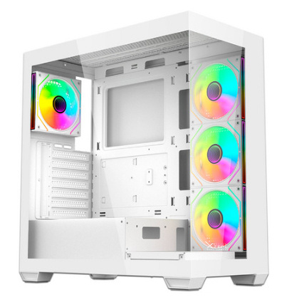GABINETE GAMER XZEAL MID TOWER ATX/ M-ATX/M-ITX /PANEL DE VIDRIO/4
