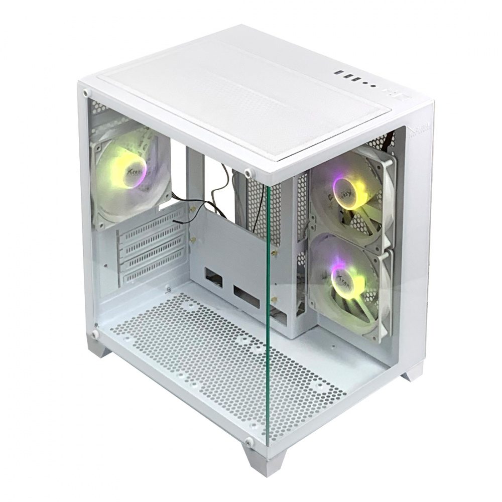 GABINETE GAMER XZEAL PANZER CUBO M-ATX/ITX / USB 2X1.0 /3 FAN A