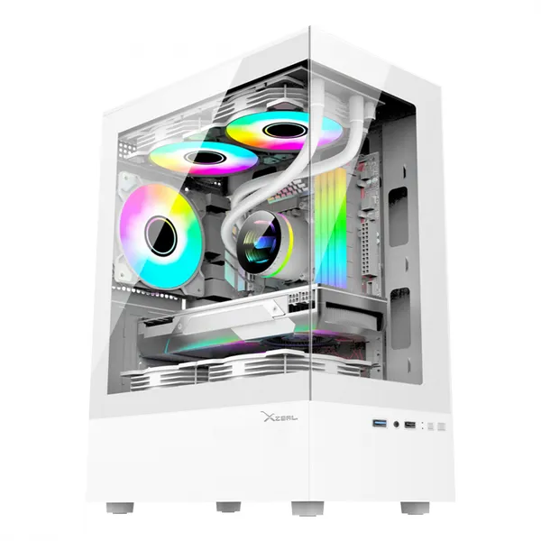 GABINETE GAMER XZEAL X-ZYNERGY M-ATX / ITX /USB 1X3.0 / 1X1.0 / RG
