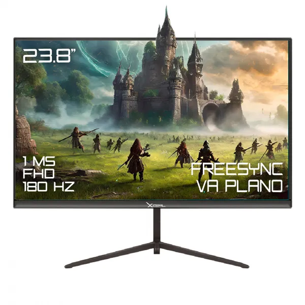 MONITOR XZEAL 23.8 XZEAL XZ301 PANEL PLANO VA FHD 180HZ 1MS 1XDP +