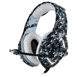 DIADEMA GAMING YEYIAN FORCE S3000 CAMUFLAJE GRIS 3 5MM