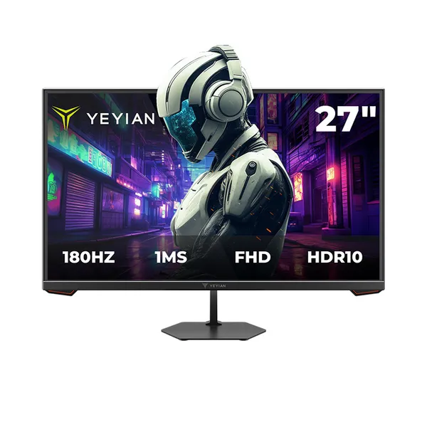 MONITOR GAMING YEYIAN 27 PULGAD AS FHD 1920X1080  180HZ FAST IPS