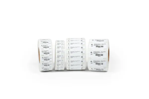 600/ROLL 1/BOX LABEL SYNTHETIC 1.7656X0.5156IN 45X13MM TT RFID POL