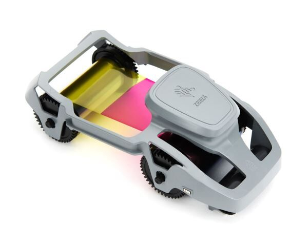 RIBBON. COLOR-YMCKO. 58MMX99M2 28INX324FT) 200 IMAGES ZC100/ZC3