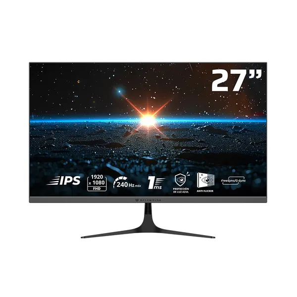 MONITOR GAMER 27 IPS COSMOS EDGE MCE27P/1K FHD/240 HZ NEGRO