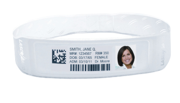 ZEBRA WRISTBAND/LABELS PAPER/P 8.5X11IN LASERBAND 2 ADVANCED BOX
