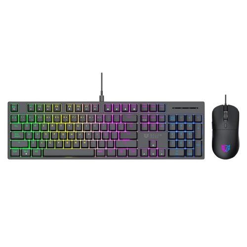 COMBO GAMER ALAMBRICO FUSION VANGUARD 100 CKG690 / TECLADO MECA