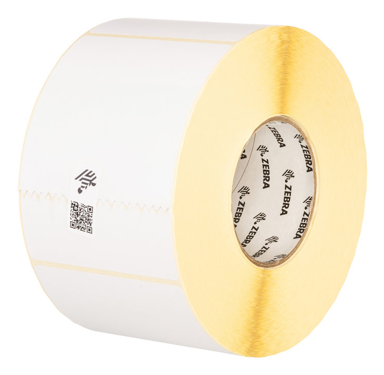 ZEBRA 1 ROLL DESKTOP LABELS TD 4INX3IN Z-PERFORM