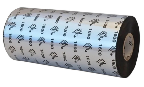 WAX RIBBON 110MMX74M 4.33INX243 FT 1600 STANDARD 12MM 0.5IN CORE 24