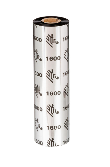 1 ROLLO WAX RIBBON 110MMX300M 4.33INX98 4FT 1600 STANDARD 25MM 1I