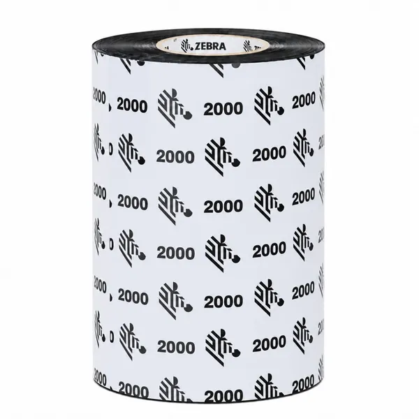 1 ROLLO WAX RIBBON 60MMX450M 2.36INX147 2000 STANDARD 25MM 1IN C