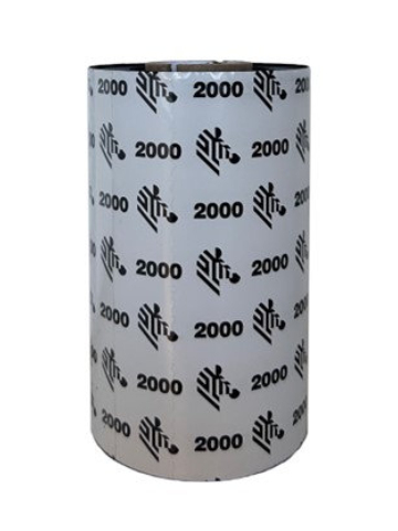 1 ROLLO WAX RIBBON 102MMX450M 4.02INX14 2000 STANDARD 25MM 1IN CO