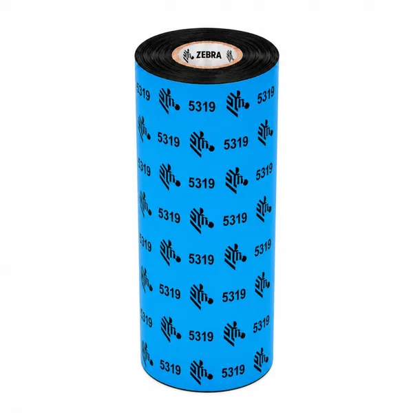 WAX RIBBON 64MMX74M 2.52INX242F T 5319 PERFORMANCE 12MM 0.5IN CORE
