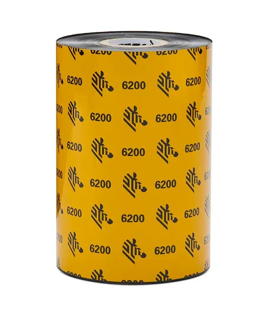 1 ROLLO RESIN RIBBON 110MMX450M 4.33INX 1476FT 6200 1 ROLLO RESIN 2