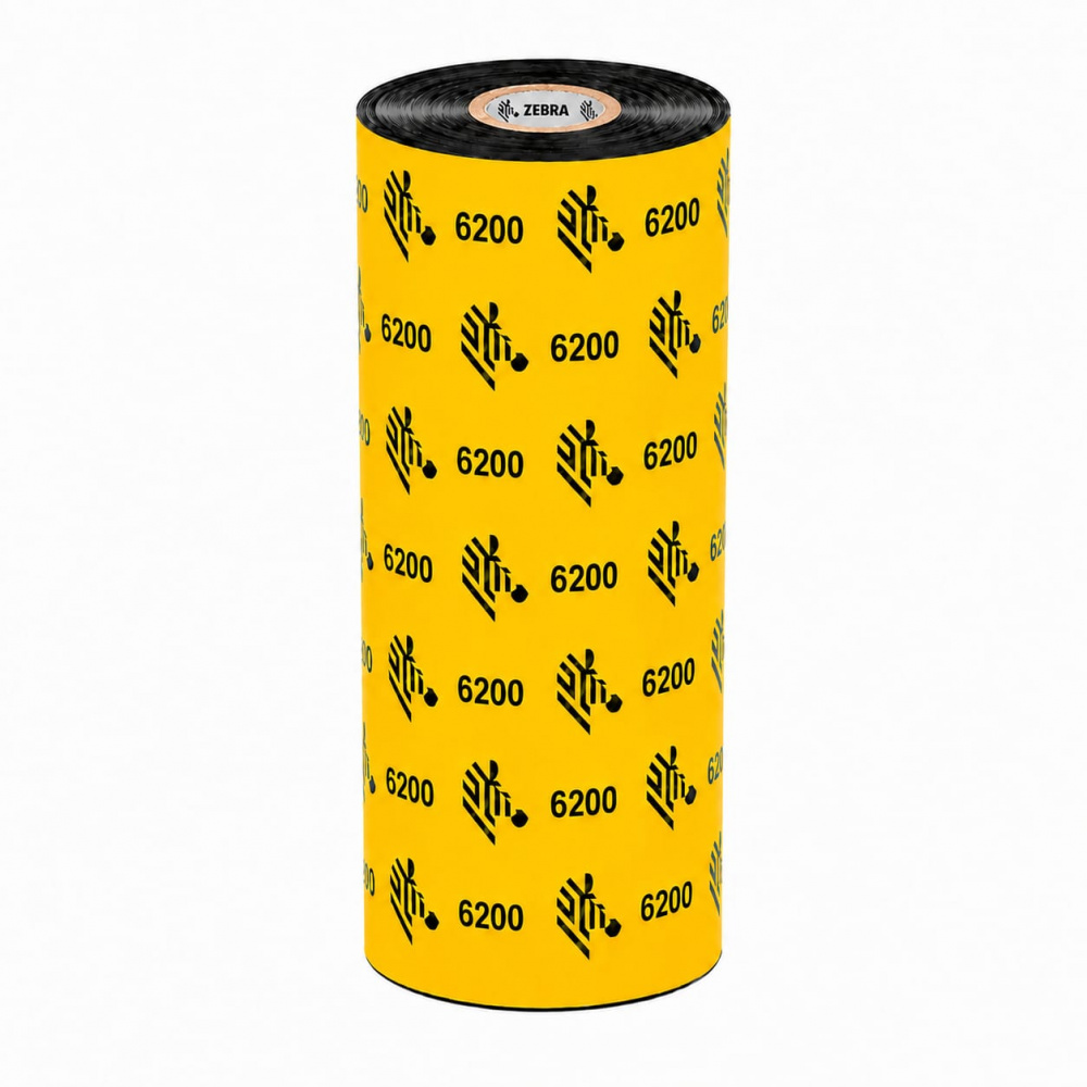 1 ROLLO RESIN RIBBON 110MMX74M 4.33INX2 42FT 6200 1 ROLLO RESIN 12