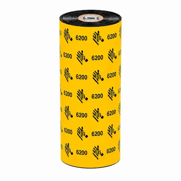 1 ROLLO RESIN RIBBON 110MMX74M 4.33INX2 42FT 6200 1 ROLLO RESIN 12