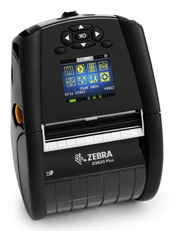 DT PRINTER ZQ620 PLUS 3IN 72MM ENGLISH FONTS BT 4.X  LINERED PLAT